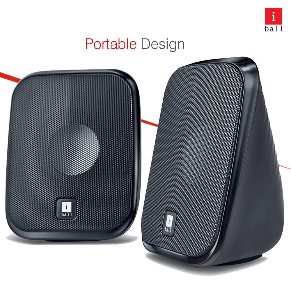 iBall Decor 9-2.0 USB Powered Computer Multimedia Speakers